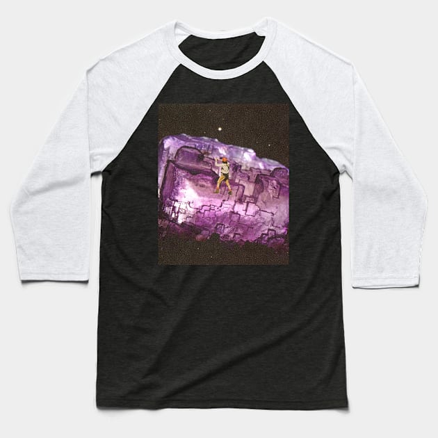 Fluorite valley Baseball T-Shirt by kushu